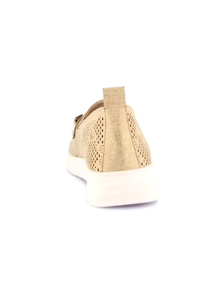 Grunland Sivi mocassino laserato super leggero